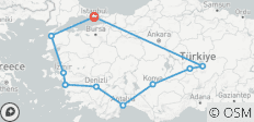  Circuit de 15 jours en Turquie - 10 destinations 