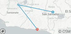  El Salvador Fun and Adventure - 4 destinations 