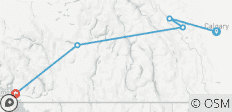  Les Rocheuses canadiennes avec le Rocky Mountaineer Westbound (de Calgary, AB à Vancouver, BC) (2026) - 5 destinations 