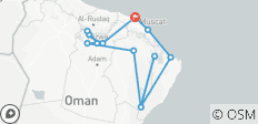  Oman compact - 14 destinations 
