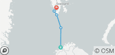  Beyond the Arctic Circle: Tromsø to Svalbard - 5 destinations 
