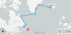  Across the North Atlantic: Iceland, Greenland &amp; Labrador - 10 destinations 