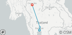  VIAJES DE SENDERISMO A LAS ALDEAS DE LAS TRIBUS DEL NORTE DE TAILANDIA (9 DÍAS / 8 NOCHES) - 3 destinos 
