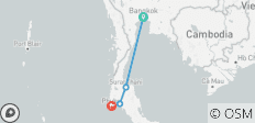  VIAJES AL SUR DE TAILANDIA (9 DÍAS, 8 NOCHES) - 4 destinos 