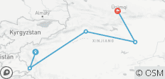  Xinjiang Panorama 21 Tage - 5 Destinationen 