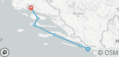  Adriatic Adventure Dubrovnik → Split (2027) - 6 destinations 