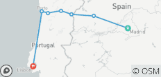 Les délices du Douro avec Madrid et Lisbonne Madrid → Lisbonne (2027) - 7 destinations 