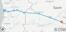  Douro Delights Porto → Madrid (2027) - 8 bestemmingen 