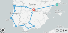  Spanje en Portugal met Douro riviercruise Barcelona → Madrid (2027) - 16 bestemmingen 