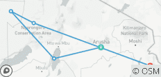  Safari de 6 jours en Tanzanie (Northern Explorer) - 7 destinations 