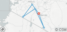  La nature sauvage du Kenya : Un safari de 7 jours - 6 destinations 