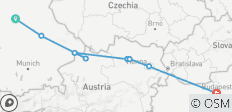  Découverte du Danube 2025 - 8 jours (from Nuremberg to Budapest) - 8 destinations 