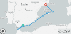  De l\'Andalousie à la Catalogne - 9 destinations 