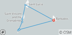  Beaches of the Grenadines - 8 destinations 