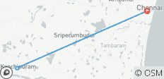  One-Day Sacred Temples Tour: Chennai to Kanchipuram &amp; Vellore - 3 destinations 