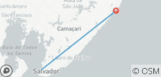  Salvador und der Strand Praia do Forte (7 Tage) - 2 Destinationen 