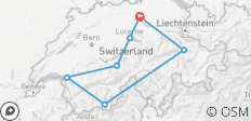  Grand Train Tour de Suisse - Principales attractions - 7 destinations 