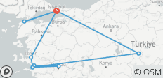  10 Days Wonders of Turkey with a Day Tour to Gallipoli - 10 destinations 