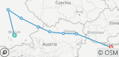  Marchés de Noël sur le Danube Nuremberg → Budapest (2027) - 8 destinations 