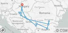  the Balkan Budapest → Budapest (2027) - 15 Destinationen 