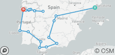  Kleuren van Spanje met Douro Discovery Barcelona → Porto (2027) - 20 bestemmingen 