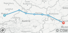  Höhepunkte der Donau mit München München → Budapest (2027) - 7 Destinationen 