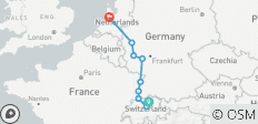  Marchés de Noël du Rhin et de la Moselle avec Lucerne et Zurich Zurich → Amsterdam (2027) - 9 destinations 