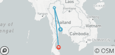  Tailandia Sonriente - Tour de por Vida con Bangkok, Chiang Mai y Koh Samui - 11 Días - 3 destinos 