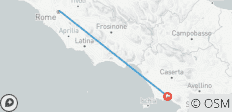  La grandeur romaine et les charmes de la côte : Un voyage de 7 jours à travers Rome, Sorrente et la côte amalfitaine - 2 destinations 