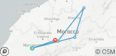  Hike Mountains Imilchil to Ait Bouguemez Hike in 11 Days - 6 destinations 