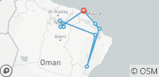  Les points forts d\'Oman : Des sommets aux piscines - 9 destinations 