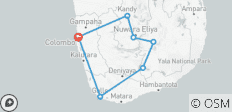  Colombo Airport 5 Days Private Tour / Sri Lanka - 7 destinations 