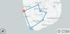  Sri Lanka Private Adventure Tour - 06 Days - 10 destinations 