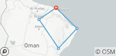  Les hauts lieux d\'Oman - 5 destinations 