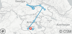  A Journey Through Georgia and Armenia - 11 destinations 