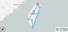  Totally Taiwan - 5 days - 9 destinations 