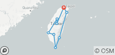  Highlights of Taiwan - 7 days - 9 destinations 