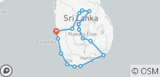  Odyssée des hauts faits du Sri Lanka - 16 destinations 
