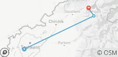  Excursion d\'une journée à Chimgan et Charvak - 3 destinations 