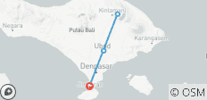  8 jours de bonheur à Bali : Là où le luxe rencontre les sensations fortes, la culture et la lumière nocturne - 5 destinations 