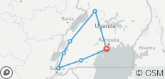  Uganda - In the Land of the Mountain Gorillas - 7 destinations 