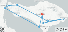  Abenteuer Westbali &amp; Ostjava (Privatreise) - 9 Destinationen 