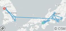  Japan und Sudkorea entdecken (inkl. Flug) - 20 Destinationen 