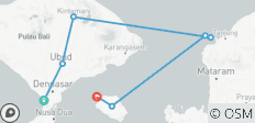  Points forts de Bali - 10 jours - 7 destinations 