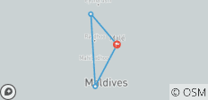  Secluded Goidhoo From Male - 5 days - 4 destinations 