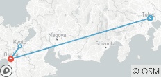  Entdeckungs durch Tokio, Osaka &amp; Kyoto - 9 Tage - 4 Destinationen 