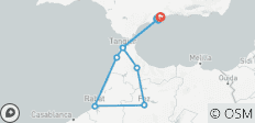  Costa del Sol a Rabat y Fez - 4 días - 8 destinos 