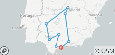  Costa del Sol nach Madrid &amp; Sevilla - 7 Tage - 9 Destinationen 
