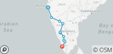  Explorer le Karnataka et le Kerala - Un voyage d\'art, de culture et de nature - 11 destinations 