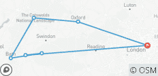  Oxford, Cotswolds, Bath et Avebury - Circuit de 4 jours en petit groupe - 7 destinations 